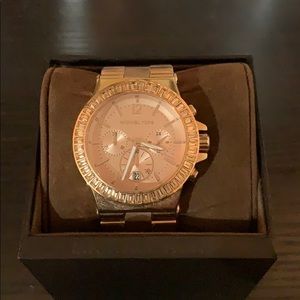 Michael Kors rose gold watch